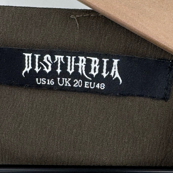Disturbia Olive Midi Dress - Picture 9 of 12